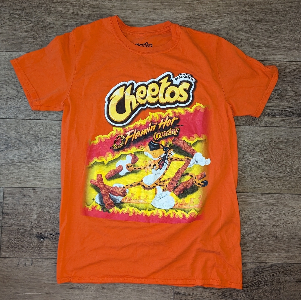 Flamin' Hot Cheetos Orange Graphic T-Shirt
